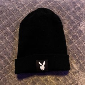 PlayBoy Bunny Black Beanie